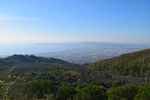 Montée : Vésuve depuis Torre del Greco, Commentaire : Le plateau au pied du cratère et Naples