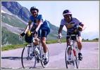 Auteur : MURAT, Commentaire : le col de la Madeleine - Etape du Tour 1995.