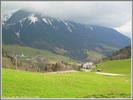 Montée : Col de la Forclaz de Montmin depuis Vesonne, Commentaire : Vue sur la montée de Vesonne au col depuis le col
