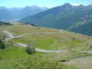 Author : Siberian Wolf 10, Comment : Août 2017. Alpages vers le lieu-dit "Plainalp". Photo prise dans un lacet (2094m) à 3,47 km du sommet du col.