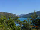 Montée : Col de Luens depuis Castellane, Commentaire : Le Lac de Castillon à coté de Castellane.