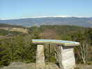 Author : Siberian Wolf 10, Comment : Photo téléchargée sur Wikimédia Commons (auteur: Anthospace): table d'orientation du calvaire du Monestier. Vue sur Pierre-sur-Haute (1634m) et les Hautes Chaumes du Forez enneigées.