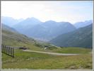 Author : MURAT, Comment : Col de Vars . vue sur la vallee.