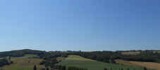 Auteur : Elki, Reactie : Une jolie vue sur les champs en contre-bas au cours de la courte montée.