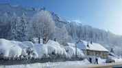 Author : Ulysse R, Comment : Carte postale : L'alpe au grand Serre au coeur de l'hiver