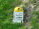 Auteur : Siberian Wolf 10, Commentaire : Août 2011. La borne indique 11 % mais c'est plutôt un passage de quelques hectomètres sur un kilomètre à environ 9,5 % de moyenne selon les divers profils.