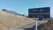 Montée : Col de Foureyssasse depuis La Saulce, Commentaire : A gauche, les falaises de Céüse.