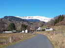 Montée : Col de Prat de Bouc depuis Pignou, Commentaire : Le cirque de Chamalière et le Plomb du Cantal depuis la vallée du Lagnon. 