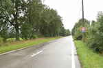 Montée : Côte de la Haute Levee depuis Stavelot, Commentaire : La route de Haute-Levée, dans une portion en faux-plat