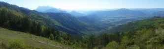 Author : Ulysse R, Comment : Panorama, des hauteurs de Rimon...