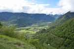 Author : benital34, Comment : La vallée de la Neste. Au premier plan à gauche, la route du col