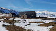Montée : Col de Prat de Bouc depuis La Sagnette, Commentaire : Massif du Plomb du Cantal depuis la vallée de Prat de Bouc. 