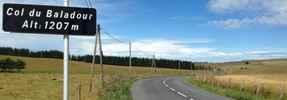 Montée : Col du Baladour depuis Massiac, Commentaire : Col du Baladour 