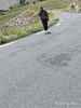 Montée : Cime de la Bonette depuis Jausiers, Commentaire : des skateurs allemands descendant le col de la bonette