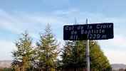 Montée : Col de la Croix de Baptiste depuis Allanche, Commentaire : Col de la Croix de Baptiste. 