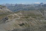 Montée : Cime de la Bonette depuis Jausiers, Commentaire : Col de la bonette ( 2715 m) juste avant la montée vers la cime de la bonette (2802 m)