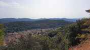 Author : Luc J, Comment : Panorama sur La Garde-Freinet depuis parking Croix des Maures