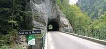 Montée : Col de Porte depuis Saint Laurent du Pont, Commentaire : Un des 4 tunnels de la remontée du Guiers Mort. 