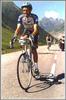 Auteur : MURAT, Commentaire : Dans la montee du Col de la Croix de Fer . Etape du TOUR 1998.