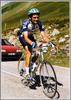 Auteur : MURAT, Commentaire : Dans le col de LA CROIX DE FER en 1998. Etape du Tour.   