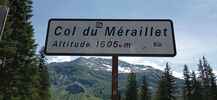 Montée : Col de Méraillet depuis Beaufort, Commentaire : On est tout de même à plus de 1600 m. Pas étonnant qu'on ait trouvé la montée bien longue...