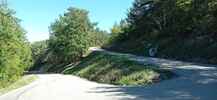 Montée : Col de Pennes depuis Barnave, Commentaire : Les lacets de la montée ne sont jamais éprouvants. 