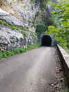 Montée : Tunnel des Agites depuis Yvorne, Commentaire : Entrée tunnel des Agites