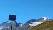 Montée : Forcola di Livigno depuis Dogana, Commentaire : Les glaciers de la Bernina vus depuis la Forcola di Livigno. 
