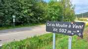 Montée : Col du Moulin à Vent depuis Privas, Commentaire : Un passage de col ordinaire.