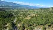 Montée : Col de Fontbelle depuis Sisteron, Commentaire : L'itinéraire entre Sisteron et le col de Mézien. 