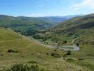 Montée : Col de Peyresourde depuis Bagneres de Luchon, Commentaire : La vue vers l'Est au sommet du col de Peyresourde