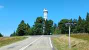 Montée : Station de Champ du feu depuis Saint Pierre, Commentaire : Le point culminant et sa tour. 