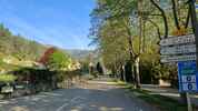 Montée : Col du Pré de la Dame depuis Génolhac, Commentaire : Le d&eacute;part de G&eacute;nolhac&period; 