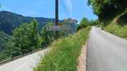 Montée : Lachat depuis Feissons sur isere, Commentaire : A la bifurcation sur la route du col de la Madeleine&period; 