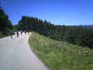 Montée : Col de Mézilhac depuis Le Cheylard, Commentaire : Photo t&eacute;l&eacute;charg&eacute;e sur Wikim&eacute;dia Commons &lpar;auteur&colon; Anthospace&rpar;&colon; le final de l'ascension&comma; dont le dernier kilom&egrave;tre est plus roulant&period; Vue sur les Sucs d'Ard&egrave;che &agrave; droite&period;