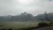 Auteur : Pierre-joseph G, Commentaire : Le clocher de Montlebon dans le brouillard matinal&period; 