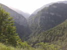 Montée : Col de la Charmette depuis Saint Laurent du Pont, Commentaire : Vue sur les gorges du Guiers Mort