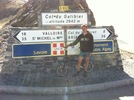 Montée : Col du Galibier depuis Col du Lautaret, Commentaire : En Brompton au sommet.