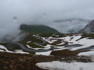 Montée : Col du Galibier depuis Saint Michel de Maurienne, Commentaire : Les lacets au niveau de l'entrée du tunnel