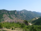 Montée : Col de la Croix de Mounis depuis Andabre, Commentaire : Les falaises d'Orque, que l'on longe à la fin de l'ascension