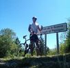 Montée : Col de Pennes depuis Saint Benoit en Diois, Commentaire : Le panneau annonçant l'entrée de la vallée de la Roanne au sommet du col de Pennes. Une vallée à découvrir. Saint-Nazaire-le-Désert est un lieu de séjour idéal pour les randos à vélo. Au programme, petites routes tranquilles, cols à foison et paysages magnifiques !