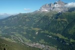 Author : kangooman, Comment : Champéry depuis la croix de Culet.