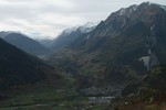 Author : kangooman, Comment : Vue depuis le col du Lein. Au 1er plan, Sembrancher, en face, le Val Ferret...