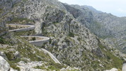 Montée : Coll dels Reis depuis Sa Calobra, Commentaire : Ca tourne ...
