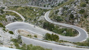 Montée : Coll dels Reis depuis Sa Calobra, Commentaire : ... et ca re-tourne ...