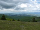 Montée : Mont Aigoual depuis Le Vigan (via le Col de la Lusette), Commentaire : En regardant vers le Nord depuis le Mont Aigoual