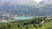 Author : jo1975, Comment : Vue sur le lac de Génos et le Col du Peyresourde.