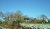 Auteur : Pascal C, Commentaire : panneau entre la Sarthe et la Mayenne